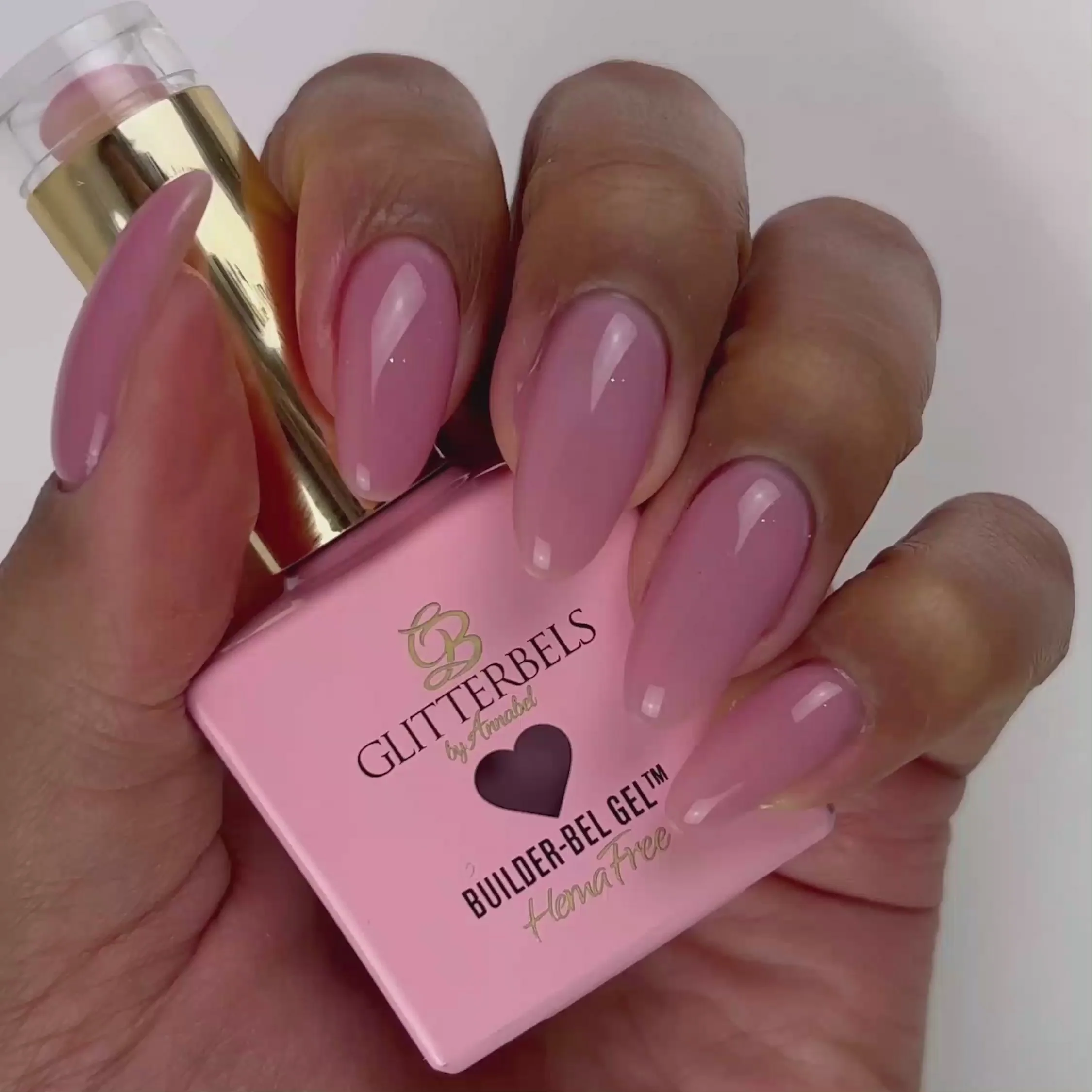 Cover Me Pink                                                Hema Free Builder-Gel by Glitterbels - Image 3