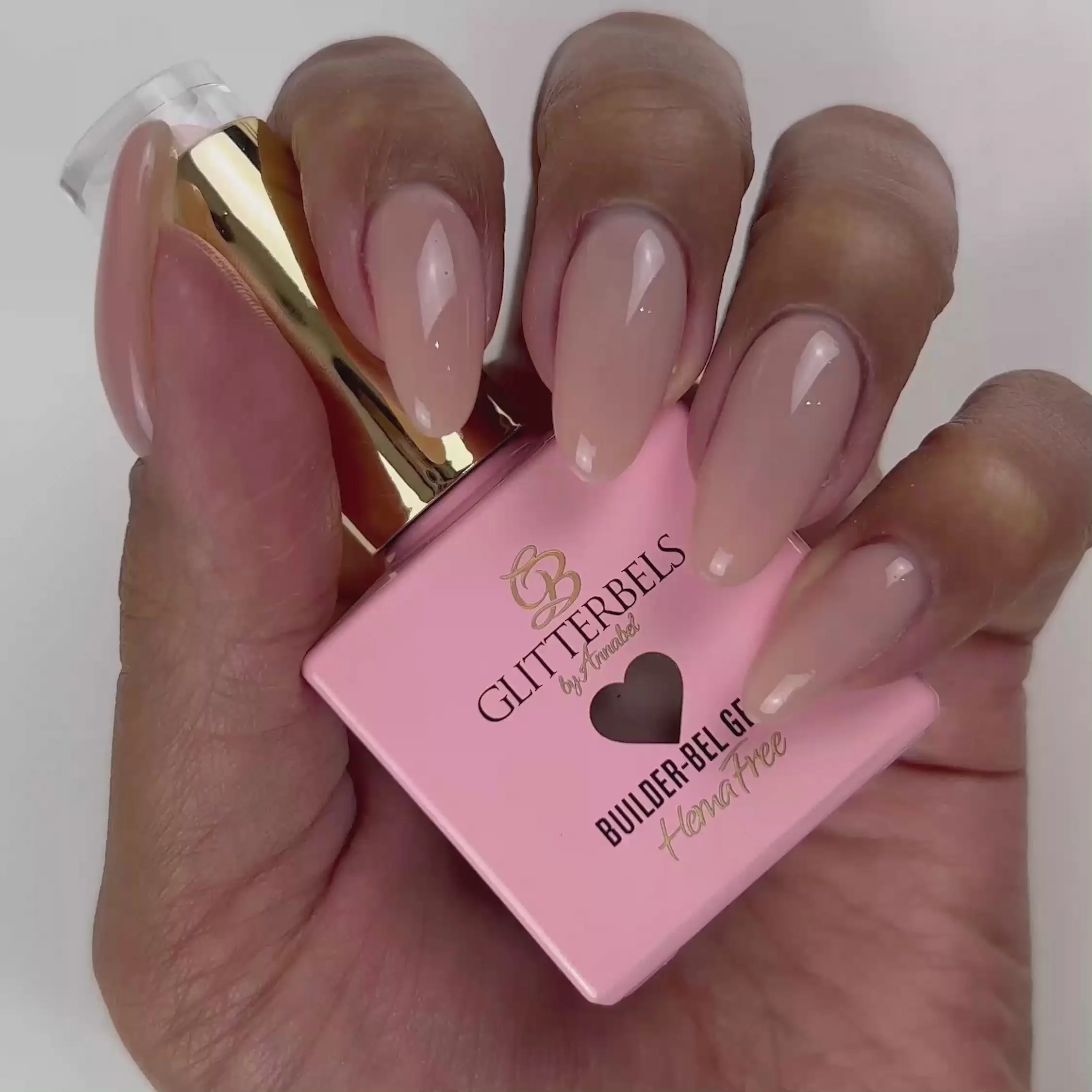 Oat Milk                                                           Hema Free Builder-Gel by Glitterbels - Image 3
