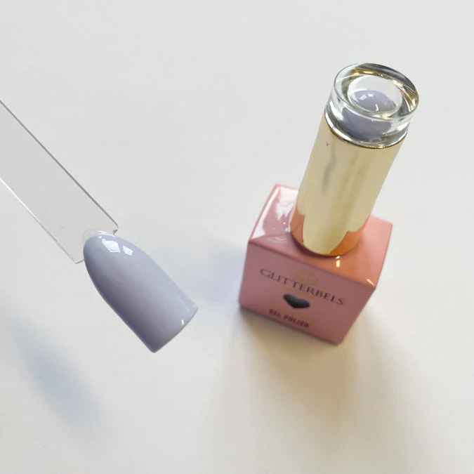 Pastel Blue 
Hema Free Gel Polish by Glitterbels - Image 2
