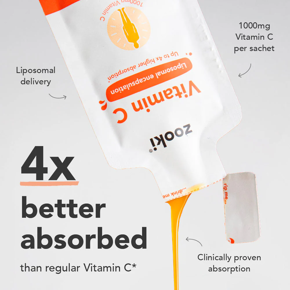 Vitamin C, Liposomal Liquid
Sachets

Citrus Orange - 14pk - Image 3
