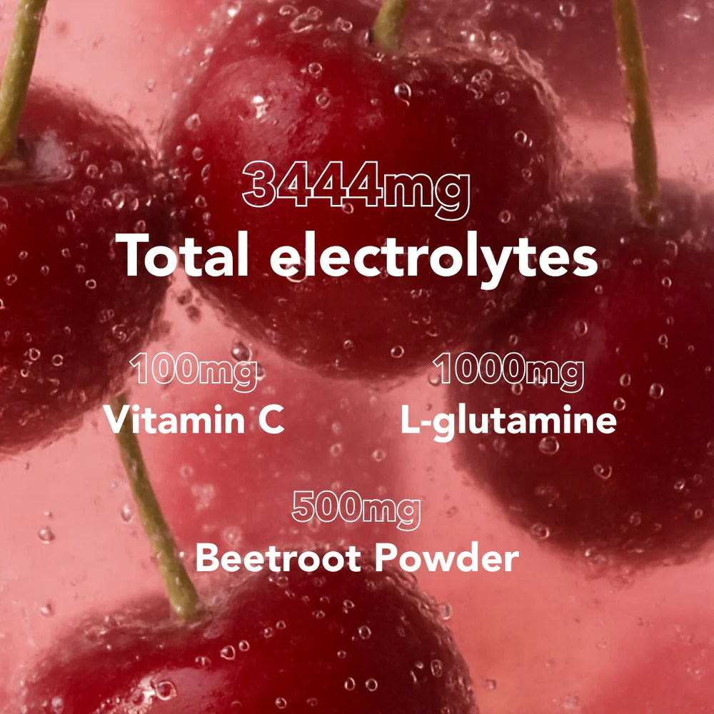 Electrolytes+Exercise and Recover.     Cherry - 30 pls - Image 4