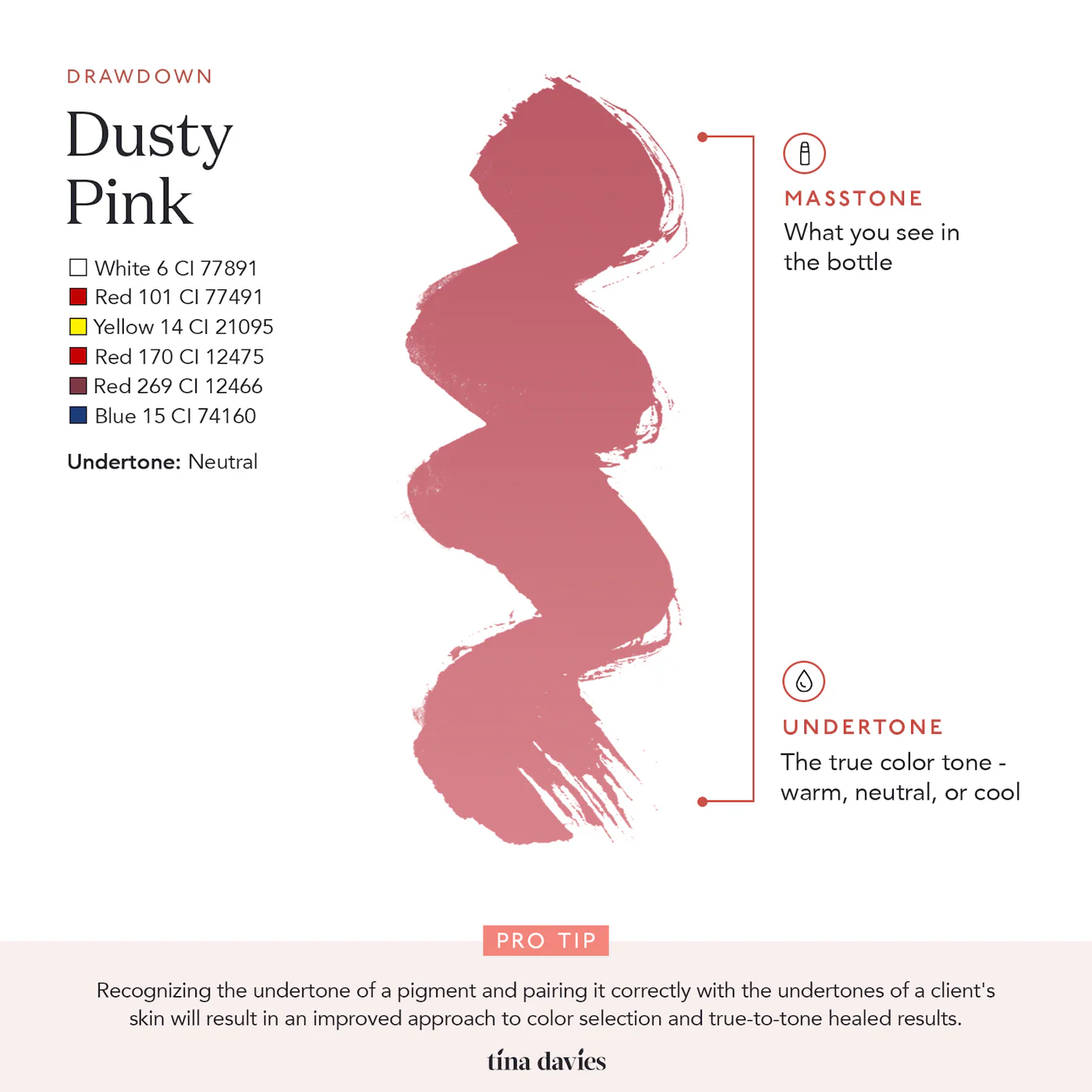 Envy Lip Pigments - Dusty Pink - Image 3