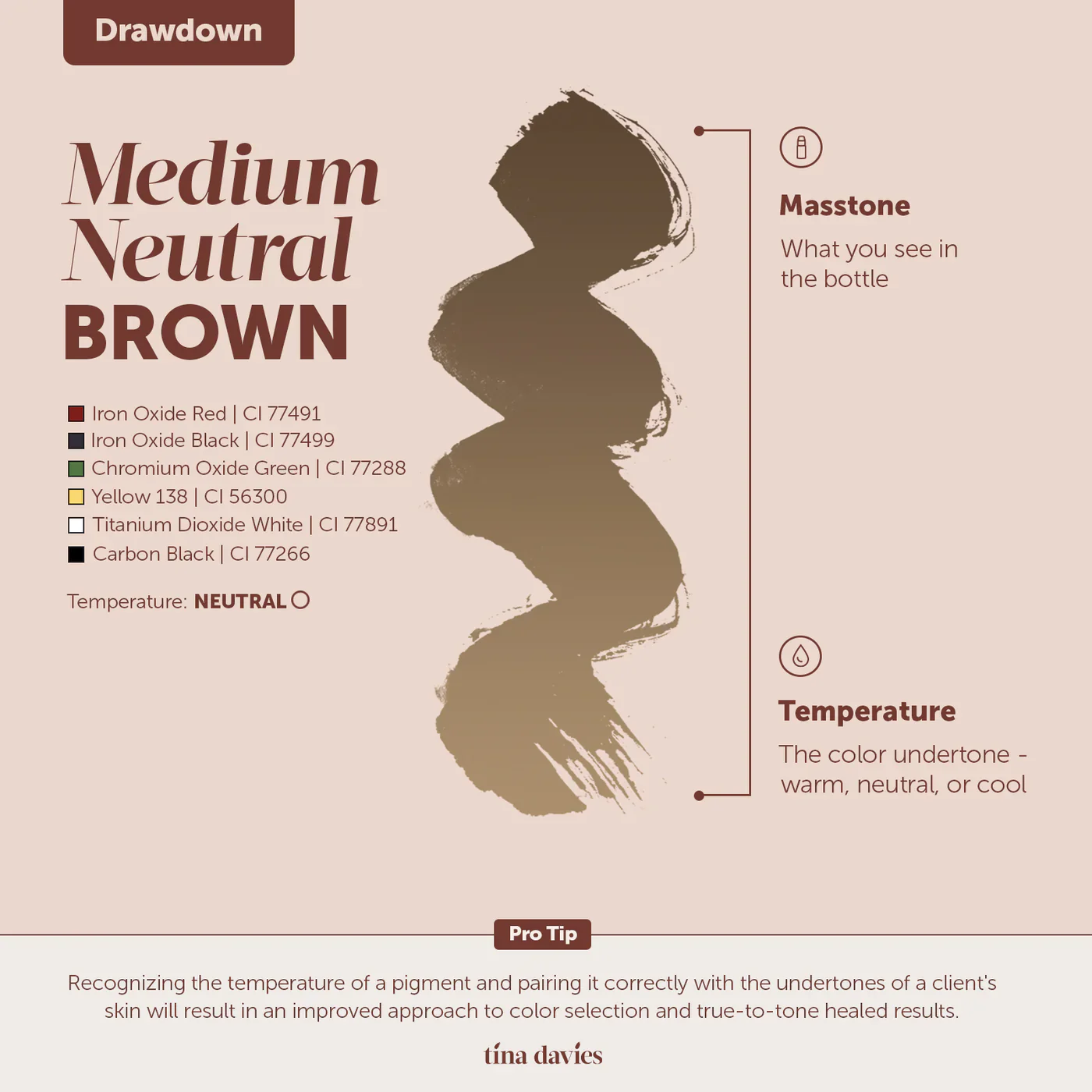 FADE Eyebrow Pigments - FADE MEDIUM NEUTRAL BROWN - Image 6