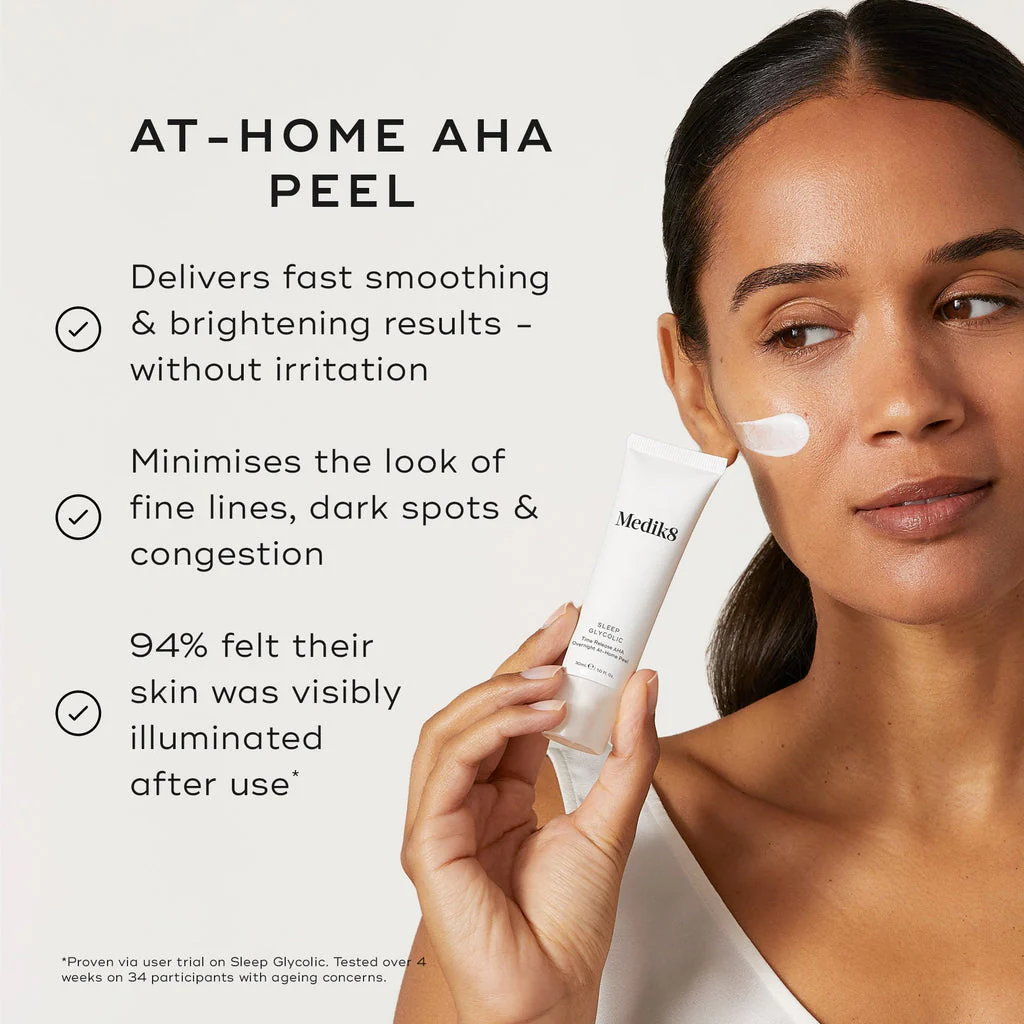 Medik8 SLEEP GLYCOLIC™ - 30ml

Time Release AHA Overnight At-Home Peel - Image 2