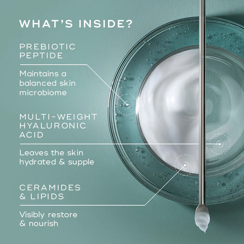 MEDIK8 TOTAL MOISTURE DAILY FACIAL CREAM™ 50ml

AM/PM Multi-Layered Moisturisation with H.E.O.® & Prebiotic Peptides - Image 3